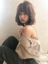 ケイト(kate)&nbsp;【kate 大宮】ココアベージュ×ゆるふわミディ