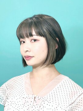ドライブアンドビジョン 池袋(Drive&Vision) マチルダボブ×インナーグレージュ[池袋/髪質改善/ショート]