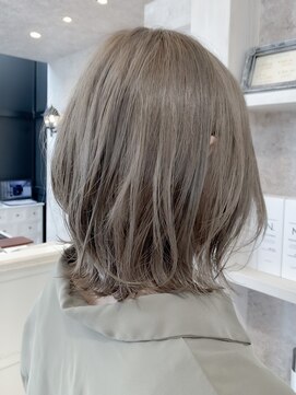 キャアリー(Caary) 福山市美容室Caary人気 透明感くすみアッシュグレージュ