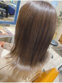 【髪質改善】酸熱トリートメント×ラベンダーベージュ