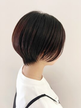 サルファ ヘアデザイン 名古屋 丸の内(S.ALPHA HAIR DESIGN) 暗髪ショート