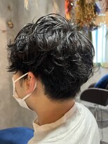 お花と犬と美容室&nbsp;くせ毛風パーマ