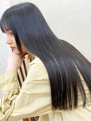 【Cut+カラー+高濃度水素Trウルトワ+￥15000】水素+コラーゲンタンパクで髪質改善【新宿/西武新宿】