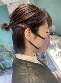 【高木】伸びかけショートのハーフアップ◎