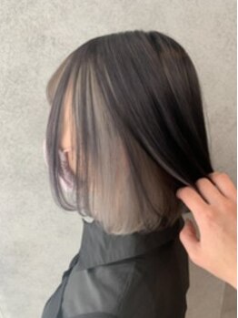 ヘアサロンM 新宿の写真/新宿東口3分【カット+カラー+TR¥7,700～／ブリーチ+N.カラー¥11,000】ケアブリーチもご用意★