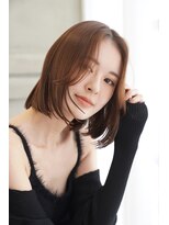 トッカ 天王寺店(tocca)&nbsp;【tocca天王寺】大人ボブ顔回りレイヤー韓国風ボブ