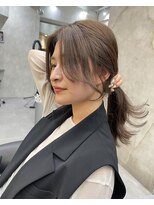 ロンドアヴァントゥス 池袋(Lond aventus)&nbsp;韓国レイヤー/韓国風/ボブ/髪質改善/黒髪/ブリーチなし〔池袋〕