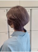 大人ショートカット/パープルグレージュ