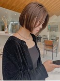 ミルクティーベージュダブルカラーインナーカラーケアブリーチ