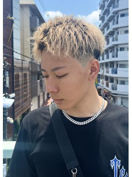 メンズバイココテラス 豊中(men's by cocoterace) アップバング/ツイスト/メンズパーマ