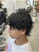 サーフカール波巻きスパイラルパーマスパイラルパーマ