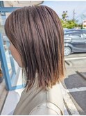 パツッとストレートボブ