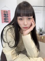クテン(KUTEN)&nbsp;顔まわりカット　ワイドバング　艶髪