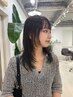 似合わせスタイリストカット￥5830※松原伊織不可