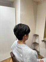 アオハレアンド(ao_HARE_&)&nbsp;ニュアンスパーマ×センターパート