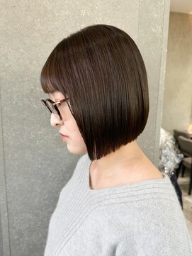 ロンド ボーイ 表参道(Lond BOY) メルティカラー似合わせカットウェーブミディアム縮毛矯正韓国