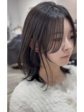 エメヘアデザイン ルイス(Aimer Hair Design Lewis) ナチュラル/ミディアムレイヤーカット/弘前市