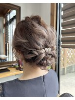ラックセカンドスペース(LUCK 2nd SPACE)&nbsp;【お呼ばれヘアセット】ゆるふわアップスタイル　畑瀬彩華