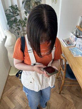 メルク(merc.) ブリーチなしで叶う、こなれ透け感！