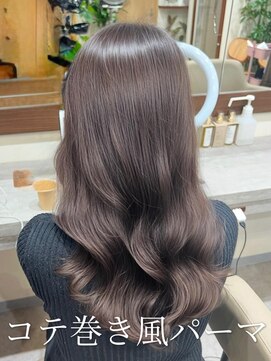 アミー 銀座(Ammy) #韓国風パーマ#コテ巻き風パーマ #パーマロング#韓国へア#