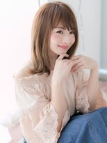 スペース 海浜幕張(spes)&nbsp;海浜幕張/髪質改善/コーラルオレンジ×ゆるふわ韓国風巻きh