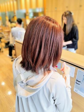 ミツマル SEDA店(MITSUMARU) ミディアムボブスタイル