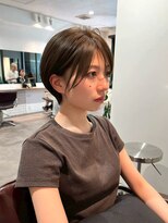 シーン(SCENE)&nbsp;[天神今泉/黒髪カタログ/クラゲヘアー/オリーブグレー]