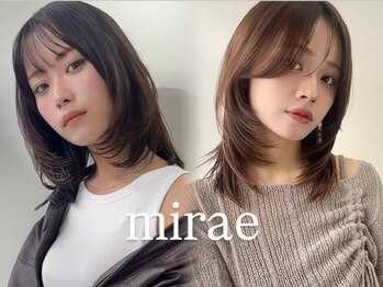 mirae 韓国ヘア/髪質改善トリートメント/レイヤーカット/メンズ 韓国ヘア【ミレ】