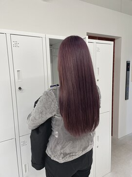 ブリーチあり＊ラベンダーピンクカラー