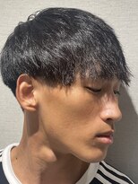 ヒロギンザ 大阪本店(HIRO GINZA)&nbsp;前下がりマッシュスタイル