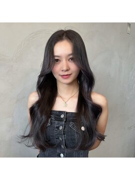 リコヘアー(LiCO HAIR) 那覇/イメチェン/ピンクベージュ/アンブレラカラー/前髪