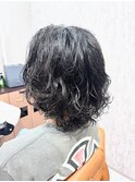 スパイラルパーマ　セクシー×ワイルド