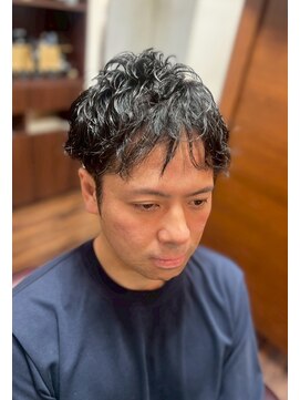 ケースタイル ヘアスタジオ 神保町店(K STYLE HAIR STUDIO) スパイラルパーマ/メンズパーマ/波巻きパーマ/眉毛/メンズカット