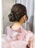 6～9月限定！【花火大会/イベント】ヘアセット＆浴衣着付10:00～16:59  ￥6500