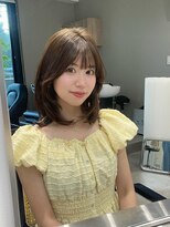 ヌヌ 渋谷 原宿 表参道(nunu)&nbsp;レイヤーカットトリートメントブリーチなし