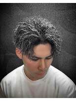 トライブ(TRIBE)&nbsp;ホワイトメッシュパーマツイストスパイラル