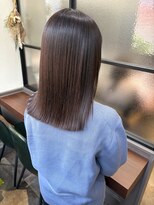 プチメゾントウキョウ(Petit Maison Tokyo) 髪質改善ストレート_切りっぱなし