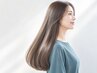 女性限定【クセもカラーも一度に】骨格補正カット＋縮毛矯正＋艶カラー＋TR