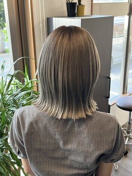 ヘアリラクゼーション ラミー(Hair Relaxation Ramie) ミルクティーベージュ／ボブ