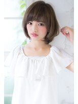 セライロ 千葉(celilo)&nbsp;『celiloスタイル』、ひし形ボブ、マットグレージュカラー