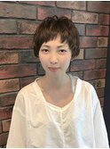 福山 ハネ感 可愛い マッシュ ショート アドミオ《ORCHESTRA》
