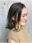 ミディアム 外ハネ [20代30代40代50代][恵比寿]