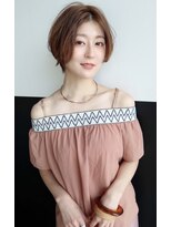 メモリーズ 銀座(Memories)&nbsp;【Memories】似合わせカット　小顔　センターパート　ショート