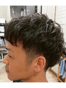 シーブルー 鴨川店(SEA BLUE) ２ブロックパーマ