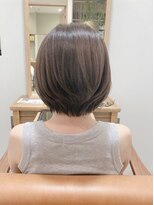 リール ヘアー 箱崎店(rire hair) ショートボブ×ミントアッシュ