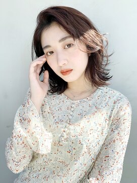 アイティー バイ アルバム 浦和店(IT by ALBUM) スパイラルミディ_ハイライトカラーオリーブカラー_57557