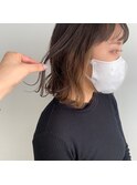 【emme×笹川】インナーカラー×ミディ