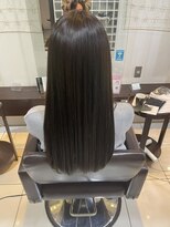 美髪ブルーアッシュ＋酸熱トリートメント【高田馬場】