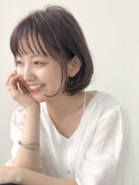 シスタ(SISTA)&nbsp;【SiSTA】田中オン眉ミニボブ前下がりボブアースカラー韓国