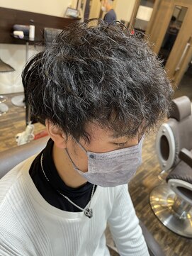 グラスヘア 流川店(Grass Hair) ツイスパマッシュ